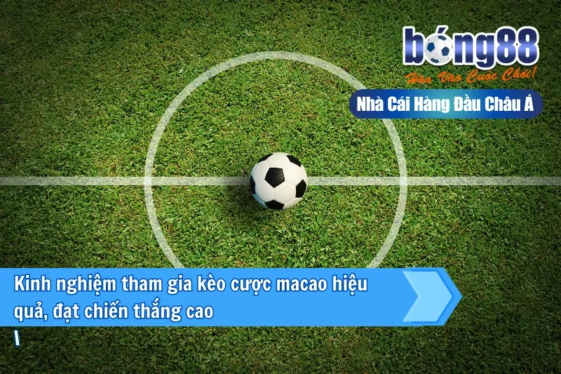 Kinh nghiệm tham gia kèo cược macao hiệu quả, đạt chiến thắng cao